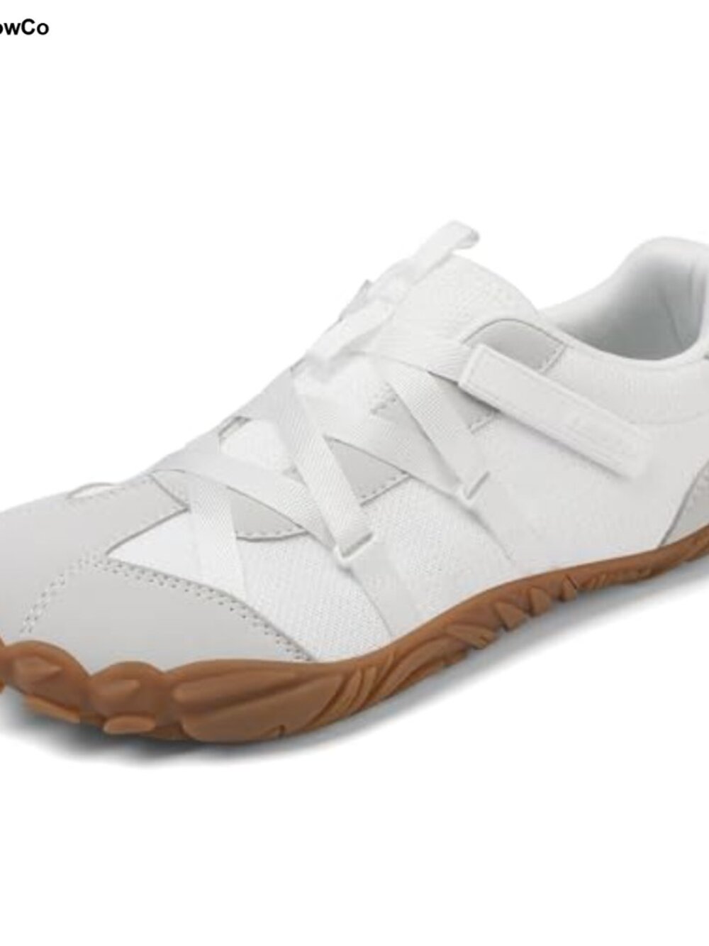 Womens Barefoot Minimalist Wide Toe Box Zero Drop Sneakers Hook Loop